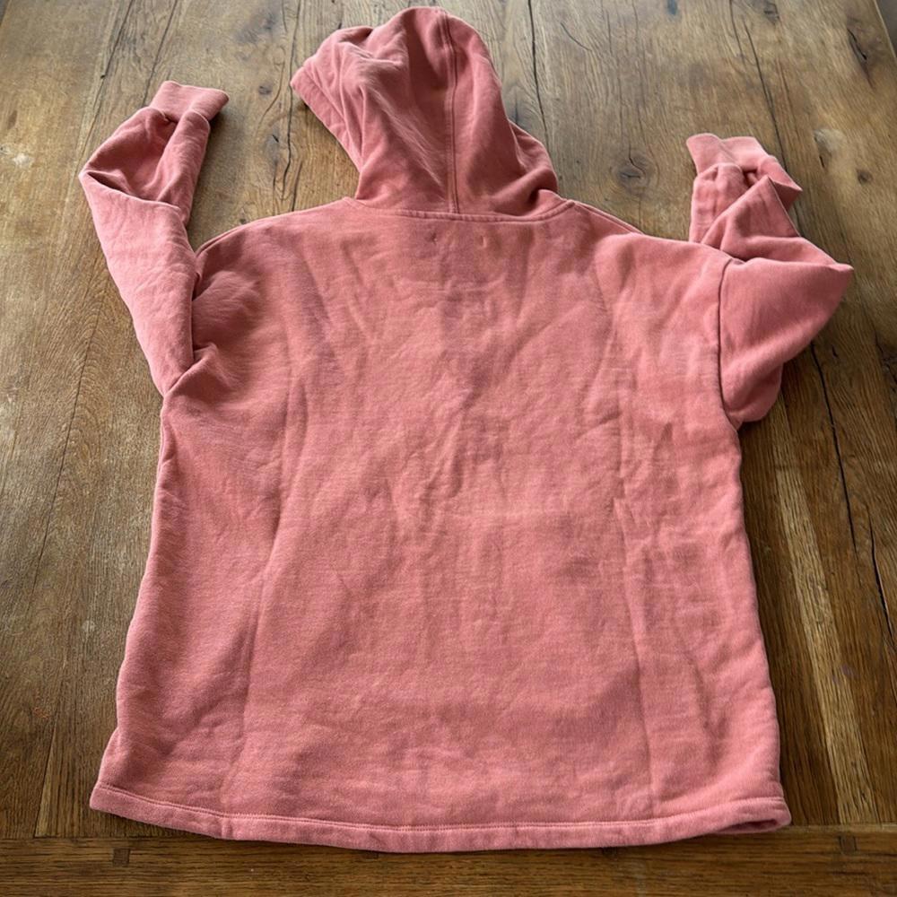 Madewell Quarter Zip Hoodie Sweatshirt Size Womens XXS - Picture 4 of 4